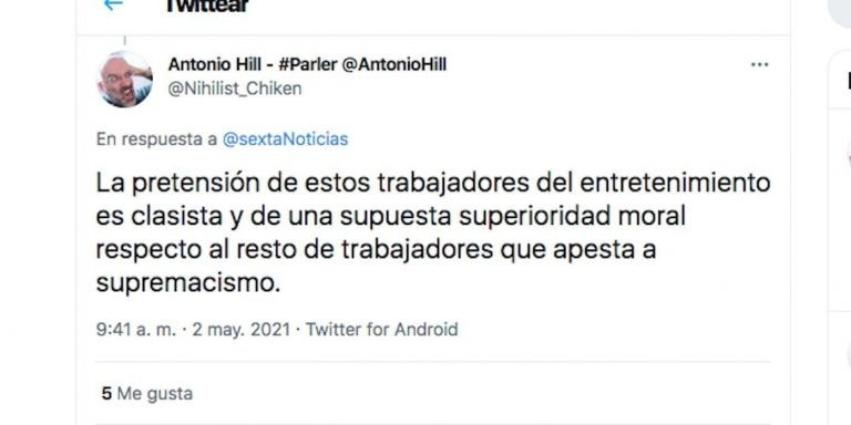 Críticas a Sílvia Abril por pedir que se priorice la vacunación en actores / TWITTER