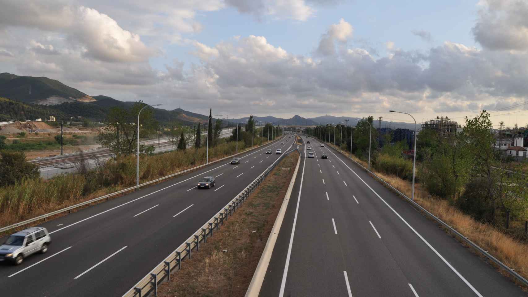 Una de las autopistas de peaje, la C-33 / WIKI