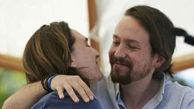La alcaldesa de Barcelona, Ada Colau, y el exlíder de Unidas Podemos, Pablo Iglesias / EFE