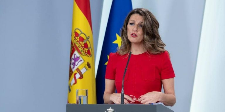 La ministra de Trabajo, Yolanda Díaz / EFE