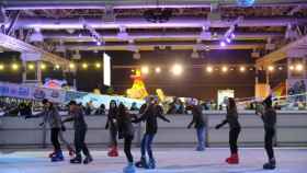Pista de patinaje de Barcelona en una imagen de archivo