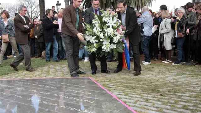 Inauguración del monumento LGTBI en la Ciutadella / AYUNTAMIENTO DE BARCELONA