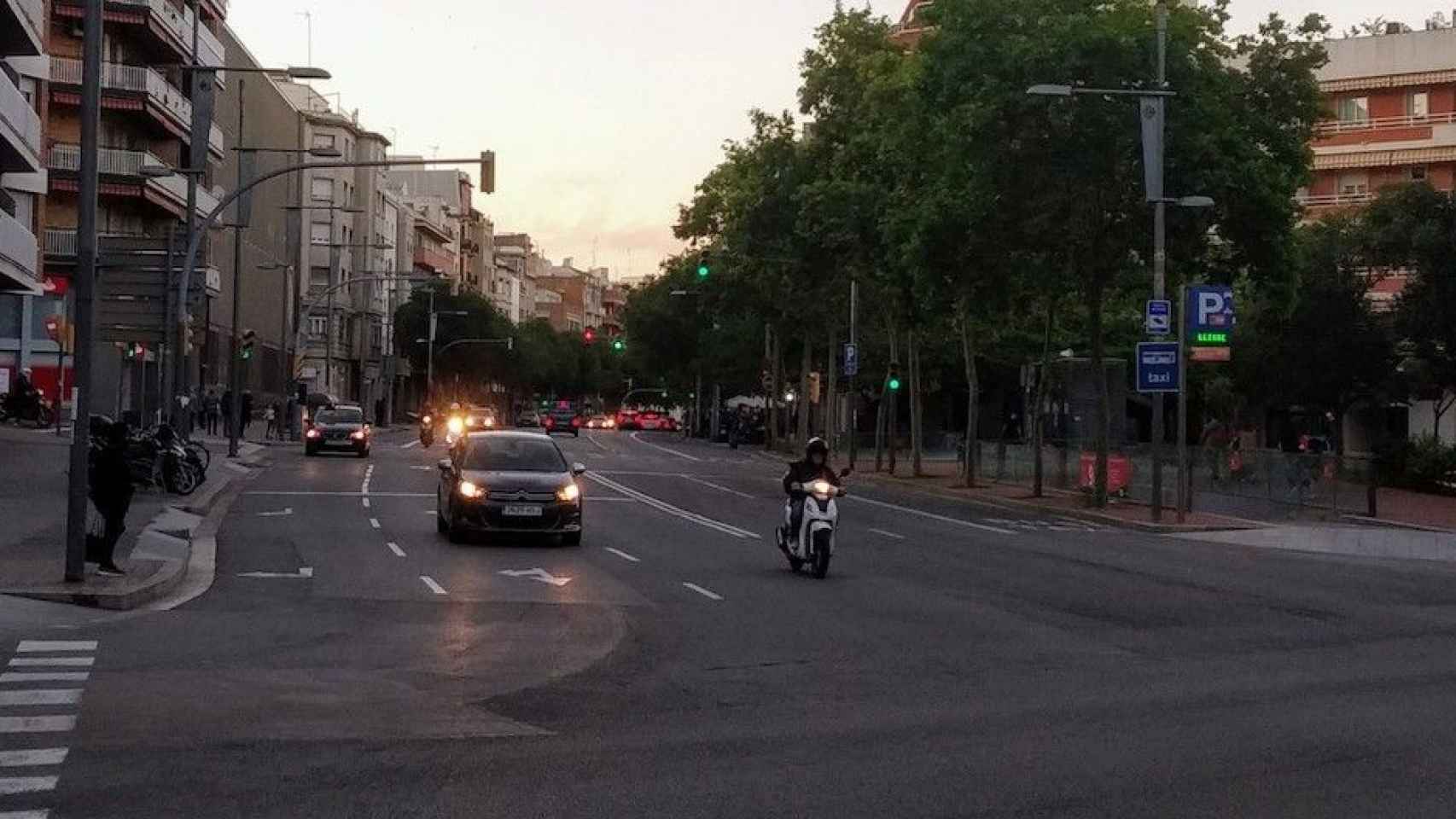 Esquina del paseo de Maragall con Sant Antoni Maria Claret / METRÓPOLI - JORDI SUBIRANA