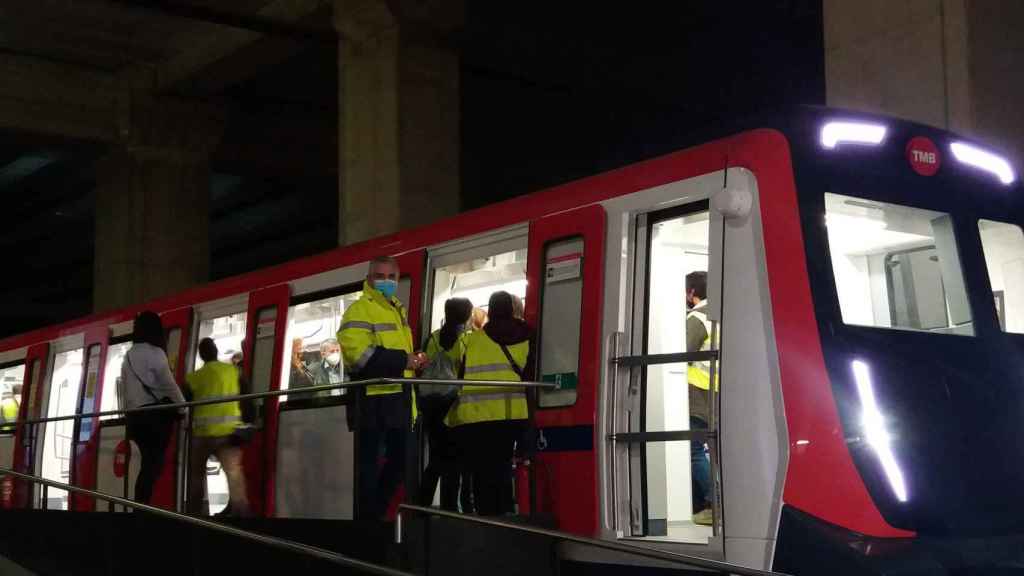 Así serán por fuera los nuevos vagones de las líneas L1 y L3 del Metro / TMB