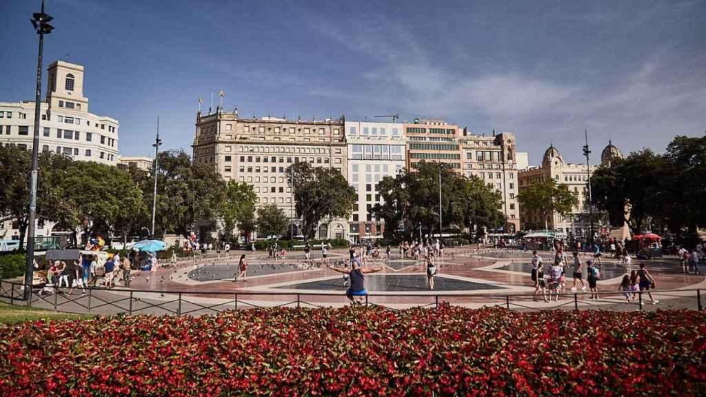 Plaza Catalunya de Barcelona / TMB