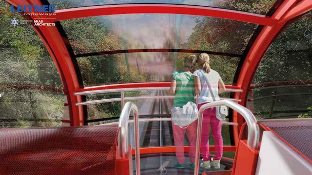 El nuevo funicular del Tibidabo, 'Cuca de llum', llegará en junio / TIBIDABO