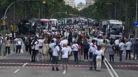 Manifestación del sector turístico en Barcelona / COL·LEGI OFICIAL DE PROFESSIONALS DEL TURISME