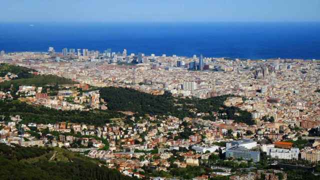 Una vista de la ciudad de Barcelona