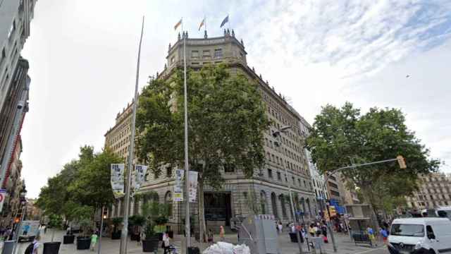 Edificio del Banco de España en Barcelona / GOOGLE STREET VIEW