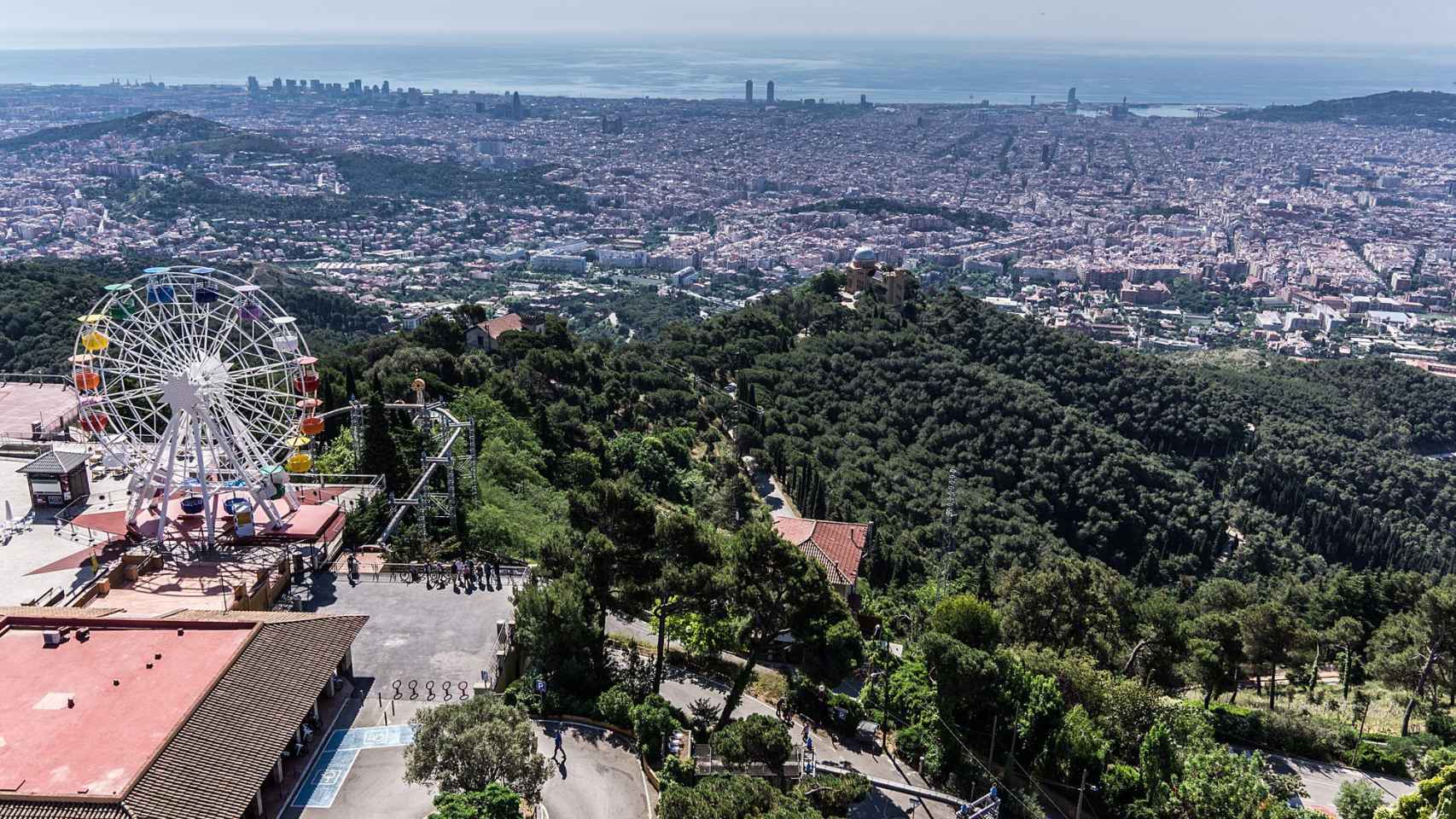 Panorámica de Barcelona con el mar de fondo / AYUNTAMIENTO DE BARCELONA