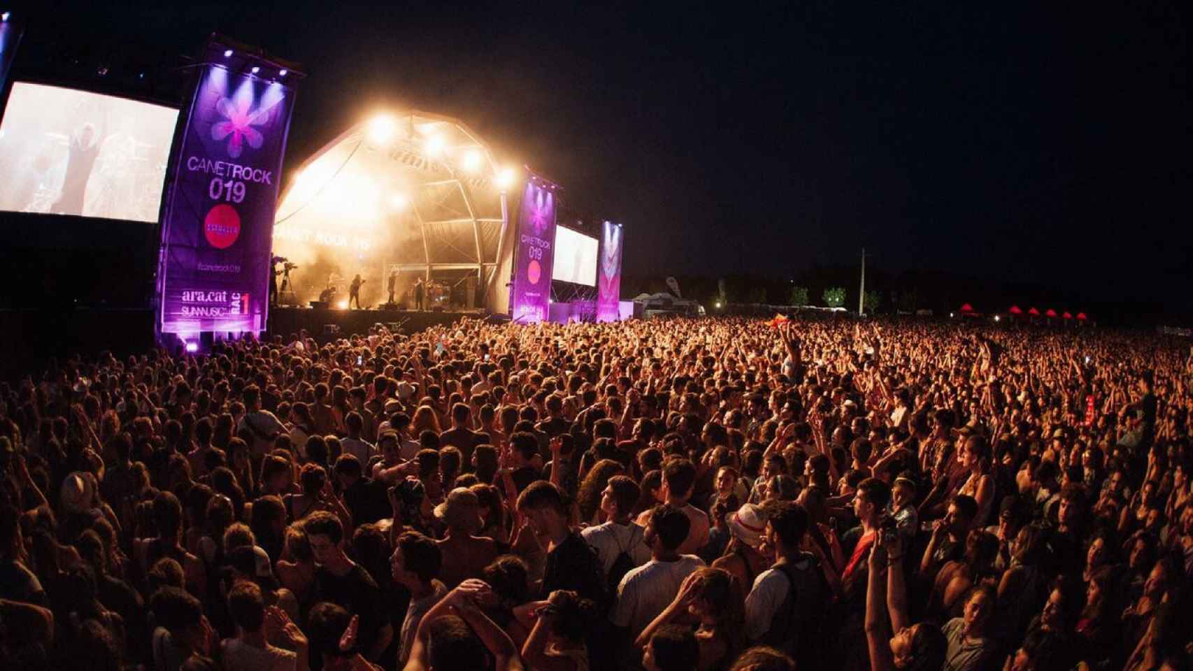 Última edición del festival Canet Rock en Canet de Mar