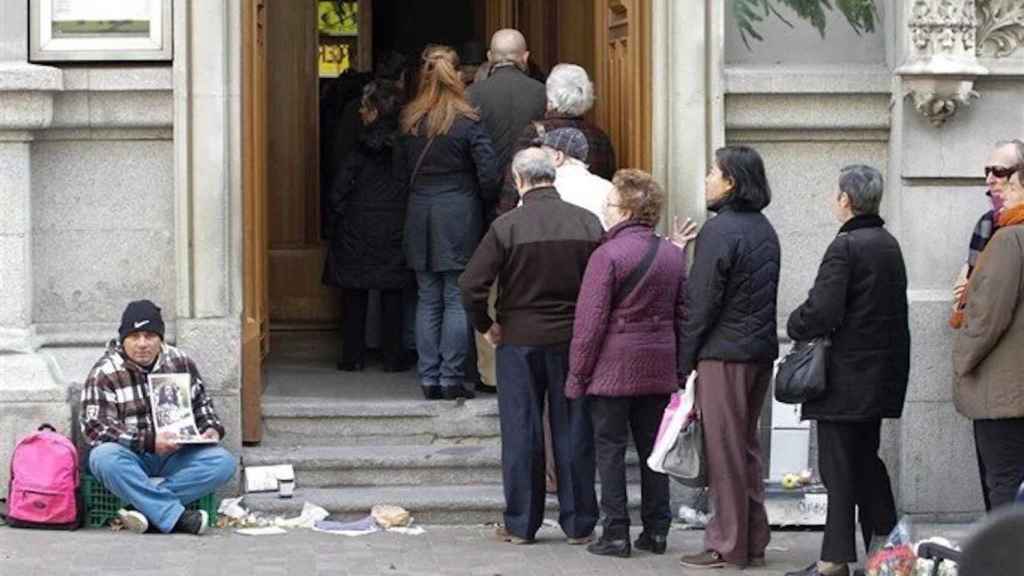 Personas en riesgo de exclusión social / EUROPA PRESS