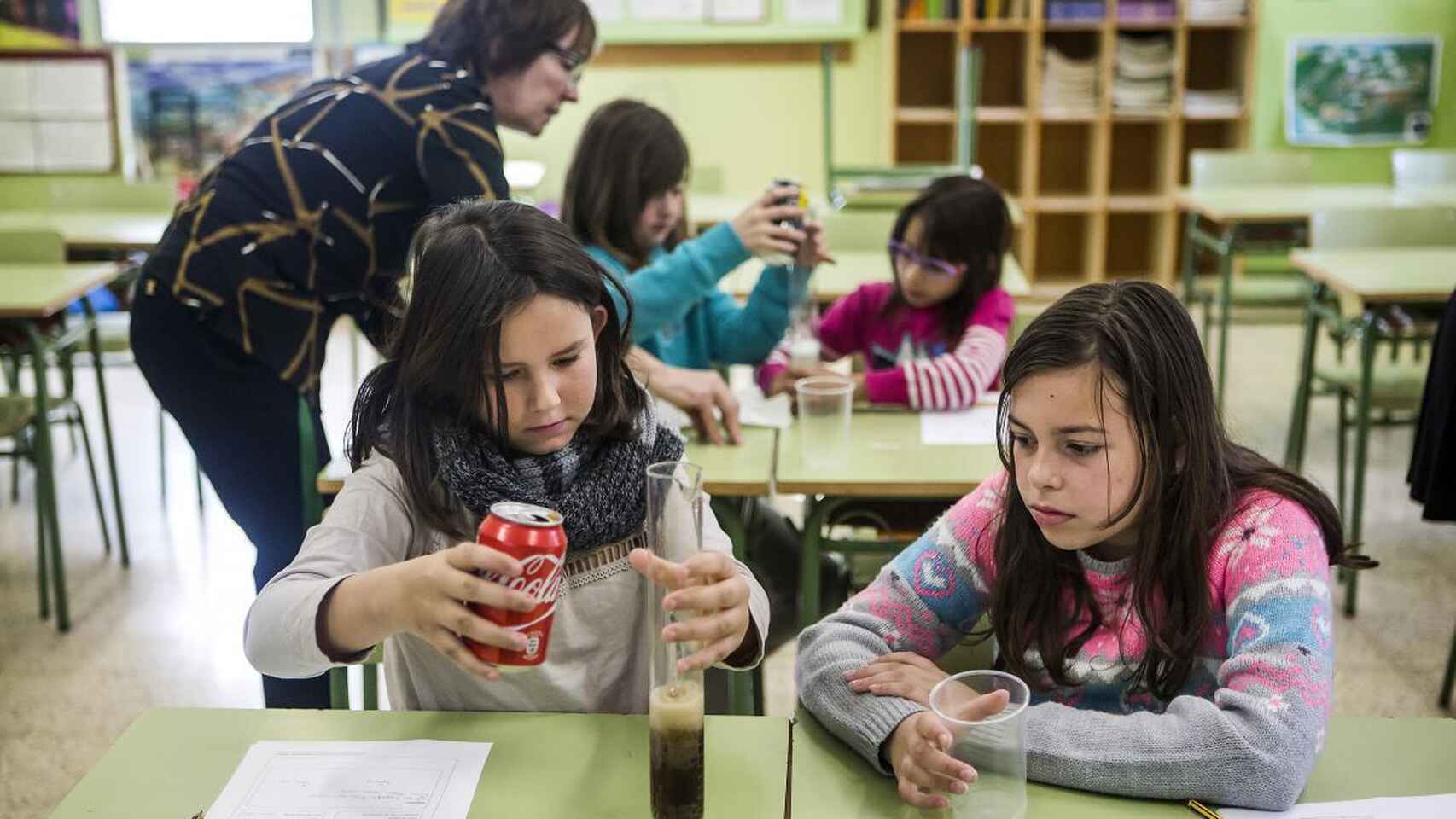 Escuela Mare de Deu de Montserrat (Barcelona) en una imagen de archivo