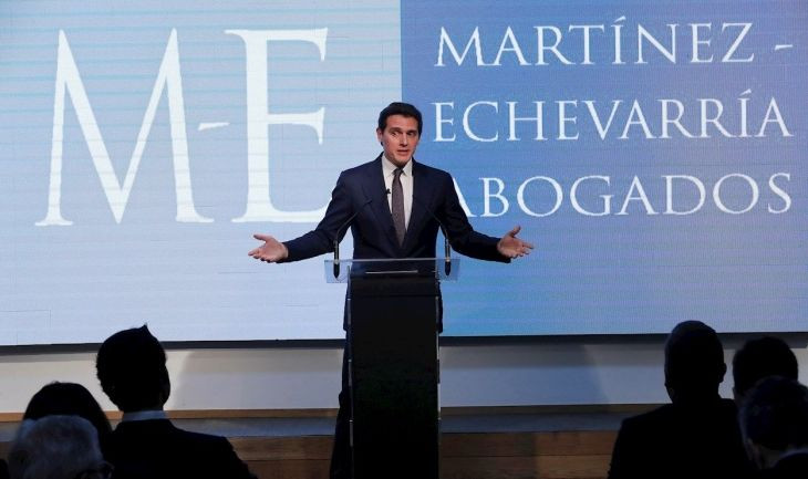 Albert Rivera, exlíder de Ciudadanos y actual miembro del despacho de abogados Martínez-Echeverría / EFE