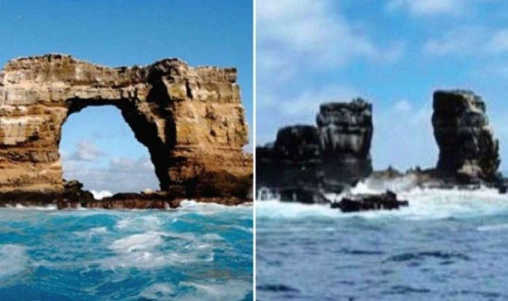 Arco de Darwin, la formación rocosa de las Galápagos