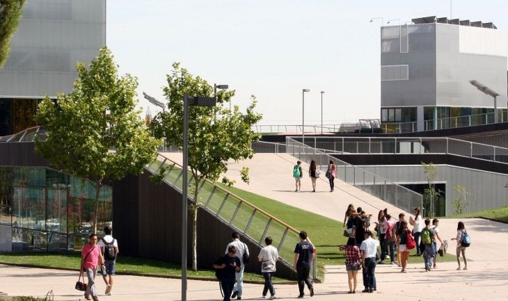 Exterior de la Universidad Autónoma de Madrid (UAM)