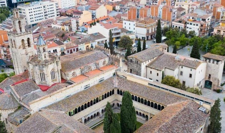 Vista panorámica de Sant Cugat del Vallès