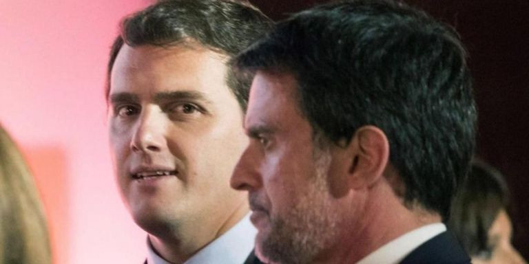 Albert Rivera con Manuel Valls / EFE