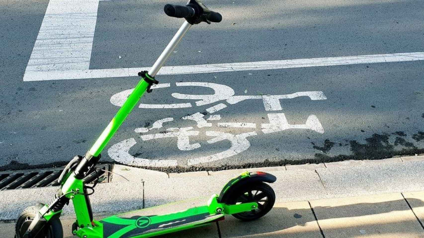 Imagen de archivo de un patinete eléctrico / MOSSOS