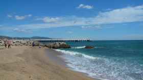 Playa de Sant Adrià de Besòs en una imagen de archivo