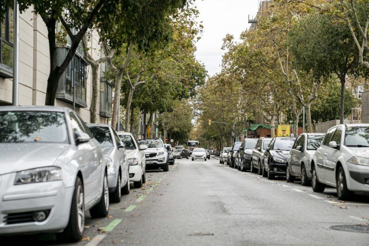 Zona verde en el distrito de Sant Martí / AYUNTAMIENTO DE BARCELONA