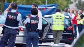 Agentes de los Mossos d'Esquadra en Sant Joan Despí / EFE