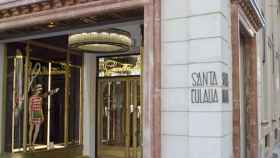 Exterior de la tienda Santa Eulàlia de Paseo de Gràcia