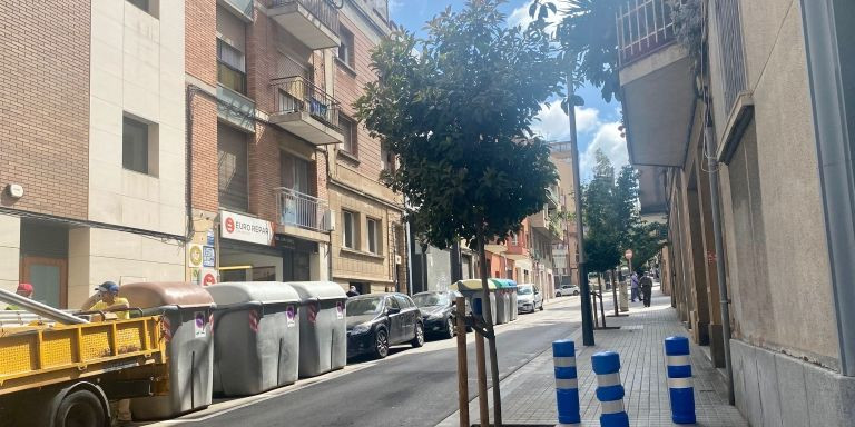 La Rambla de la Muntanya sin circulación, como solía lucir habitualmente / METRÓPOLI