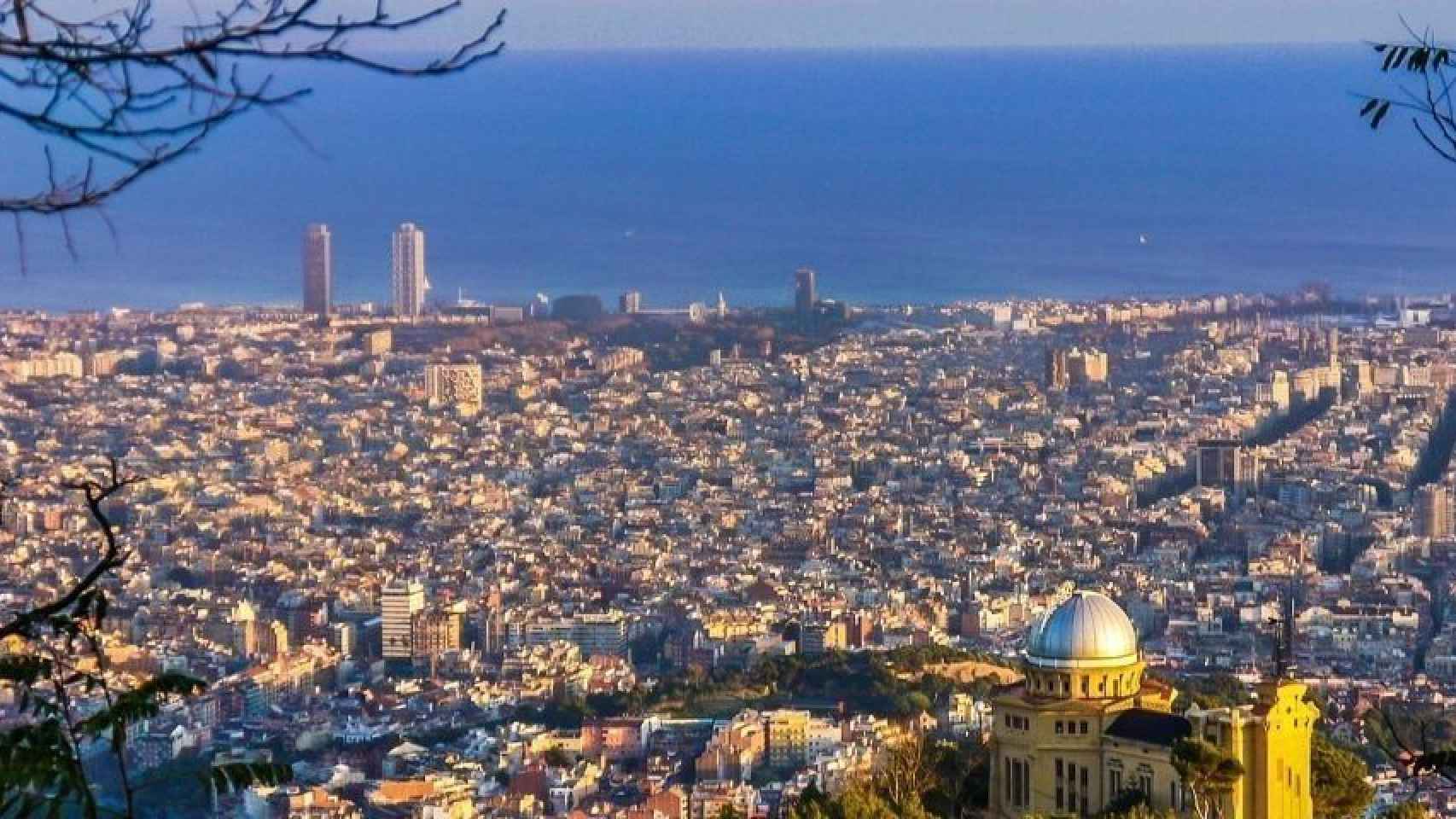 Vista de Barcelona, este domingo 25 de julio / ARCHIVO