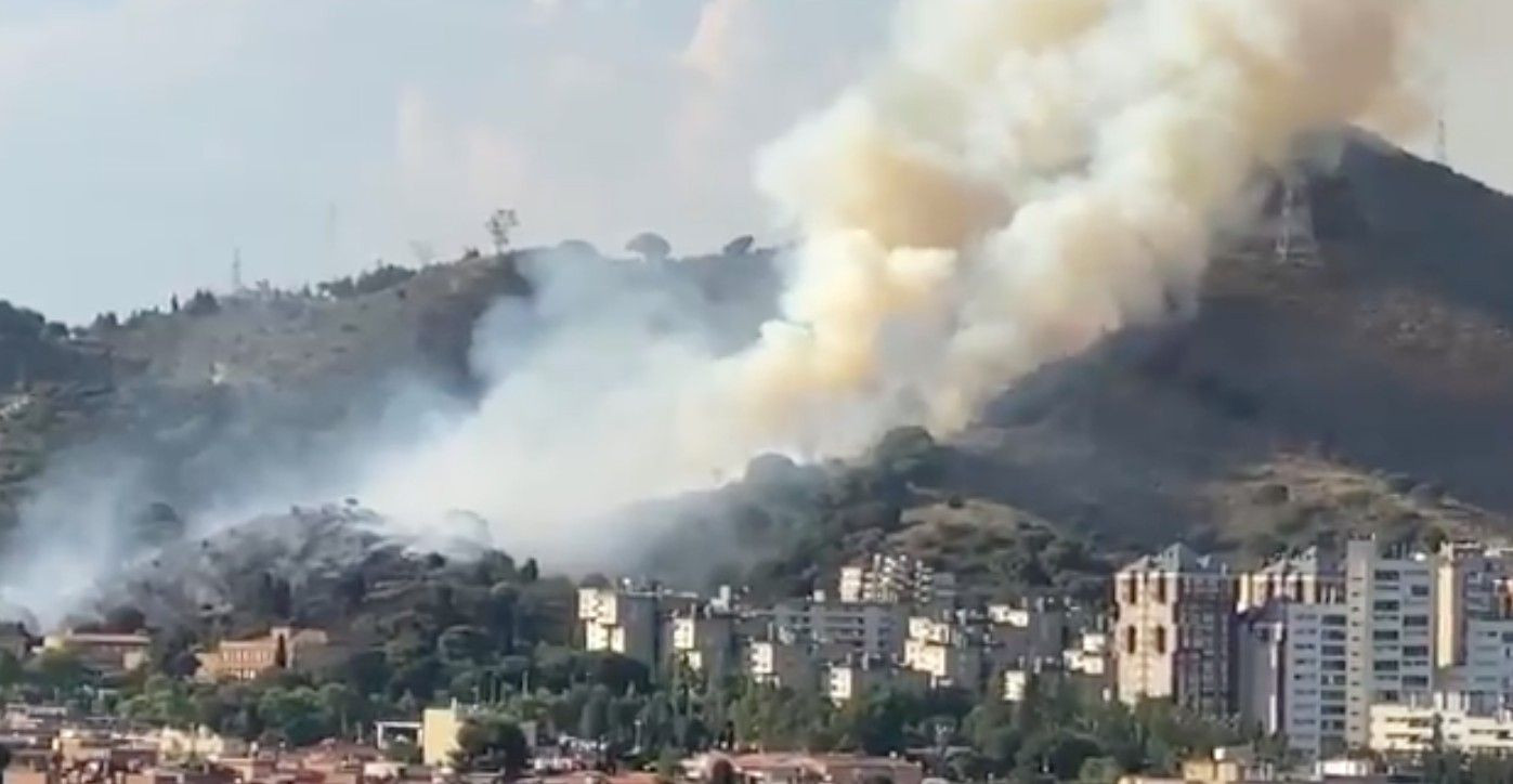 Incendio en Collserola / GUASANGUI