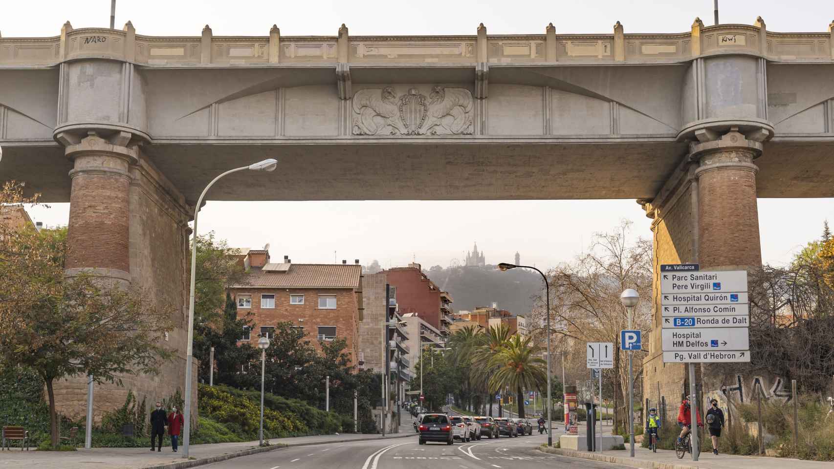 El puente de Vallcarca / INMA SANTOS