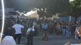 Protesta contra el CIE de la Zona Franca / @RegularizacionY