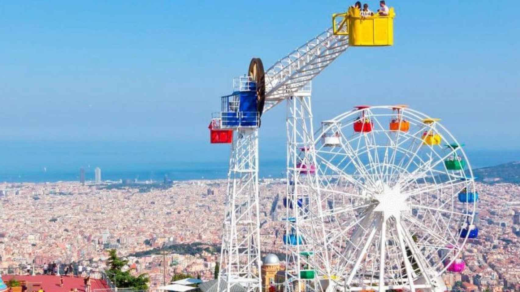 Atracciones en el parque del Tibidabo / ARCHIVO