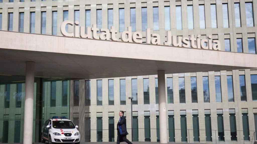 Acceso a la Ciutat de la Justícia, donde supuestamente desapareció la anciana / EUROPA PRESS