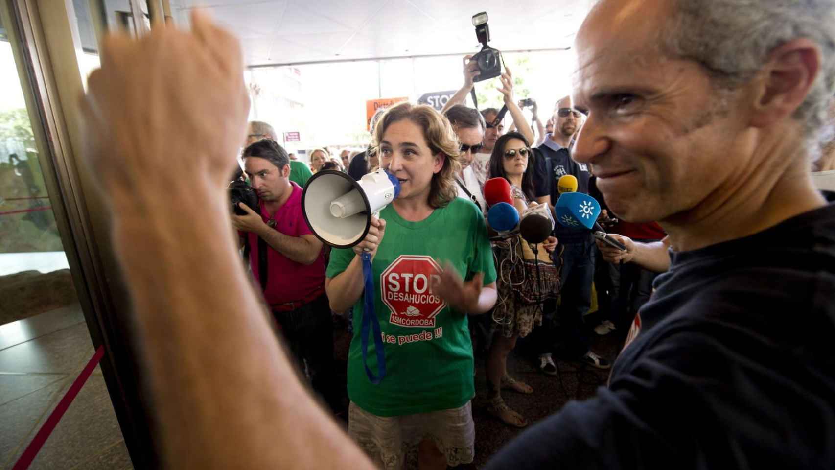 La que fuera portavoz de la Plataforma de Afectados por la Hipoteca, Ada Colau, en una imagen de archivo / EFE