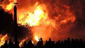 Imagen de un incendio forestal compartida por el Departament d'Interior / GENERALITAT DE CATALUNYA