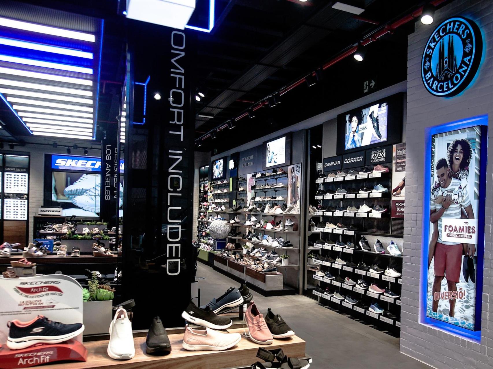 La estadounidense Skechers abre una macrotienda en Barcelona