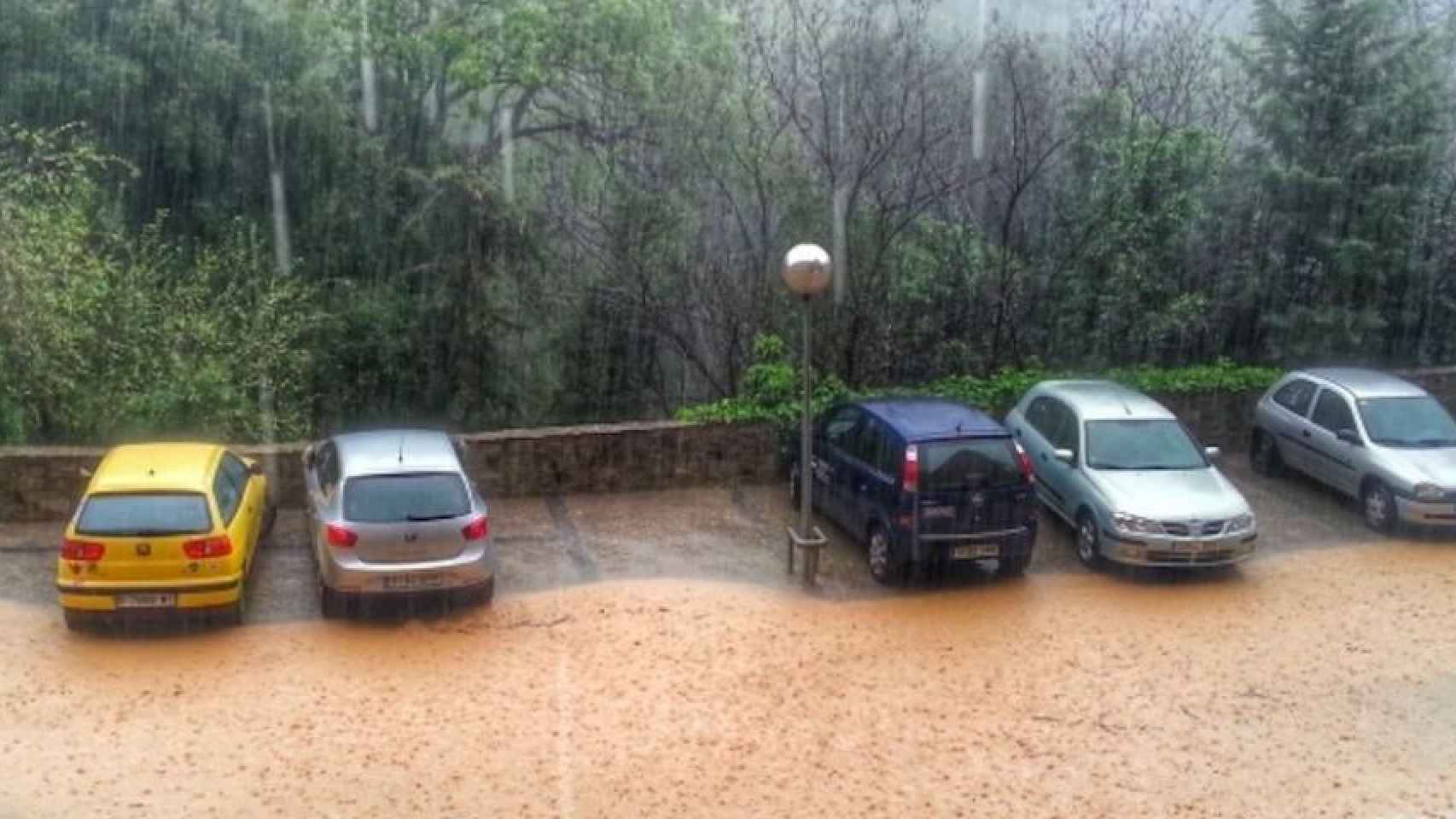 Lluvia de barro en Barcelona / DIPUTACIÓ DE BARCELONA