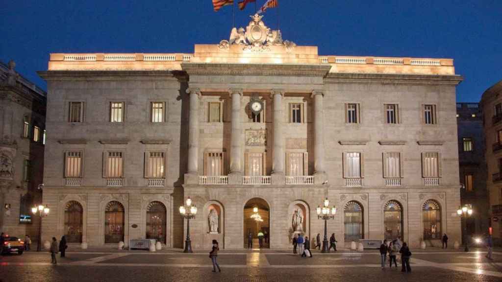 Exterior del Ayuntamiento de Barcelona