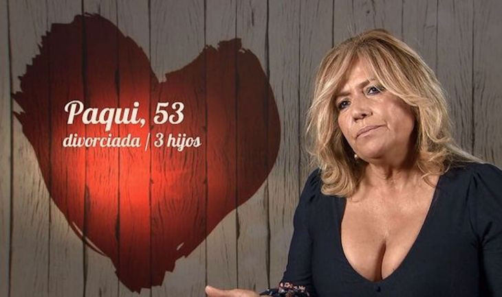 Paqui, la mujer camionera que se presentó en First Dates / CUATRO