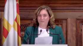 Colau, en su comparecencia sobre los indultos / AYUNTAMIENTO DE BARCELONA