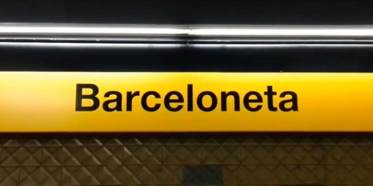 Parada de metro de Barceloneta, en la L4 / YOUTUBE