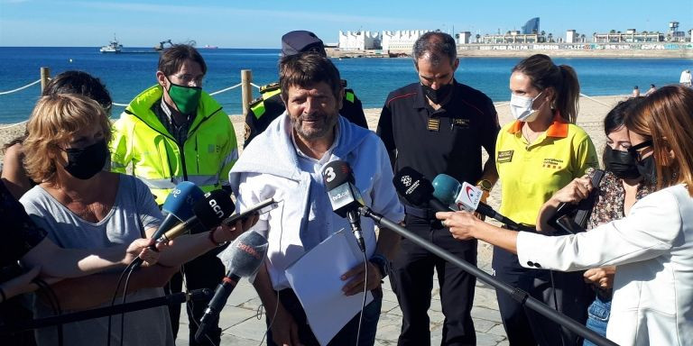 Batlle, durante la rueda de prensa de balance de Sant Joan / EUROPA PRESS