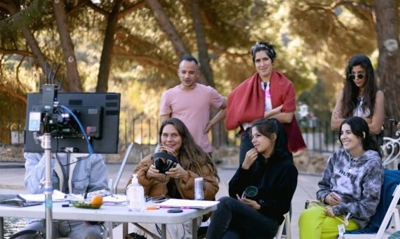 El equipo de Erika Lust durante un rodaje / CEDIDA