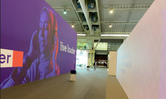 Uno de los pasillos vacíos del Mobile World Congress / METRÓPOLI