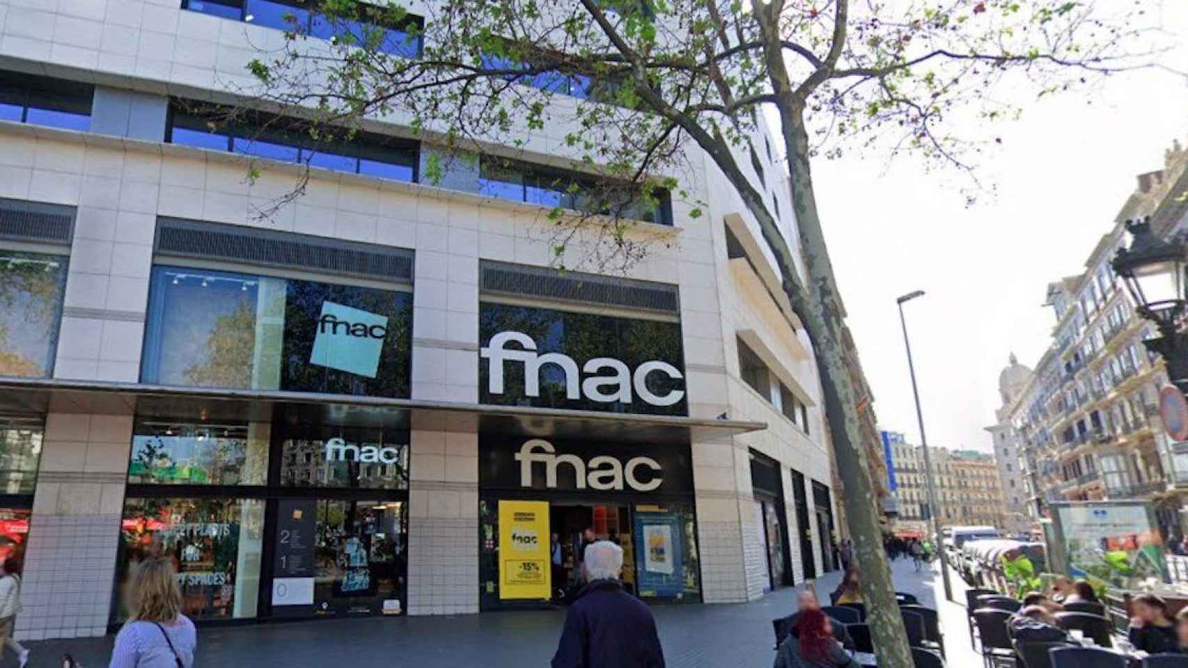 Tienda Fnac en la plaza Catalunya de Barcelona / GOOGLE STREET VIEW