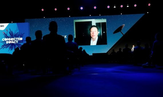 Conferencia de Elon Musk en el Mobile World Congress 2021 / EFE