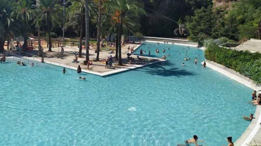 La piscina de la Creueta del Coll