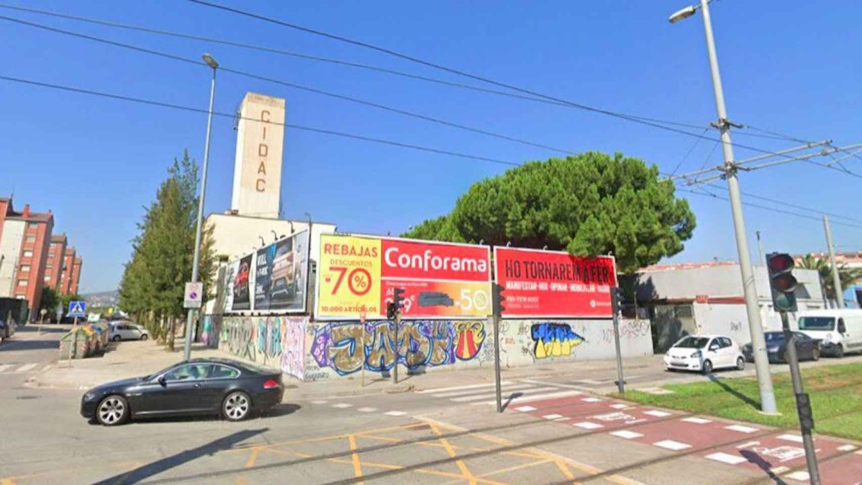 Exterior de la empresa Cidac de Cornellà, donde en abril murió un trabajador / GOOGLE STREET VIEW