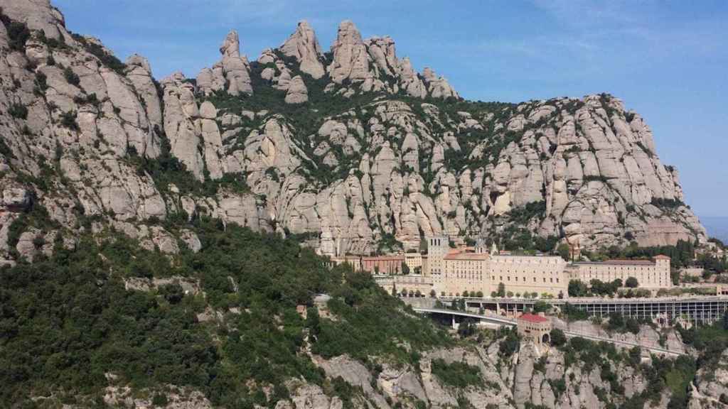 La abadía de Montserrat en una imagen de archivo